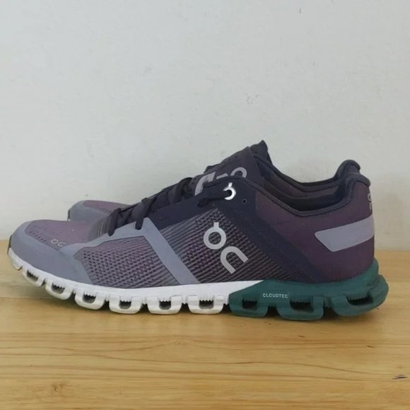 On Running Shoes - On Running Cloudflow Purple Sneakers Shoes